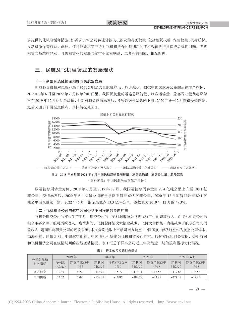 后疫情背景下飞机租赁业务风...策建议——基于金融机构视角_林志敏.pdf_第3页