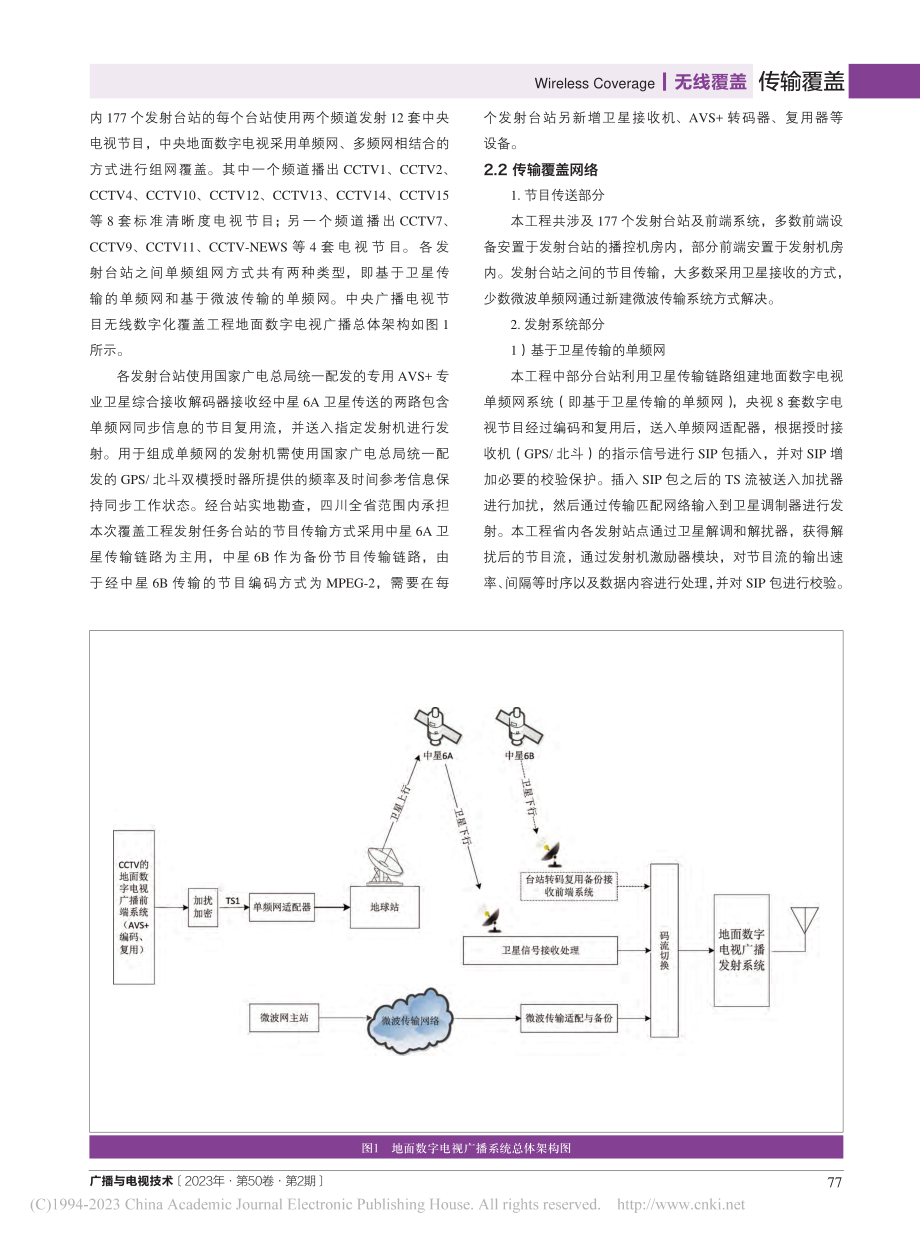 地面IP光纤网组网技术在DTMB工程实施中的应用_梁哲钧.pdf_第2页