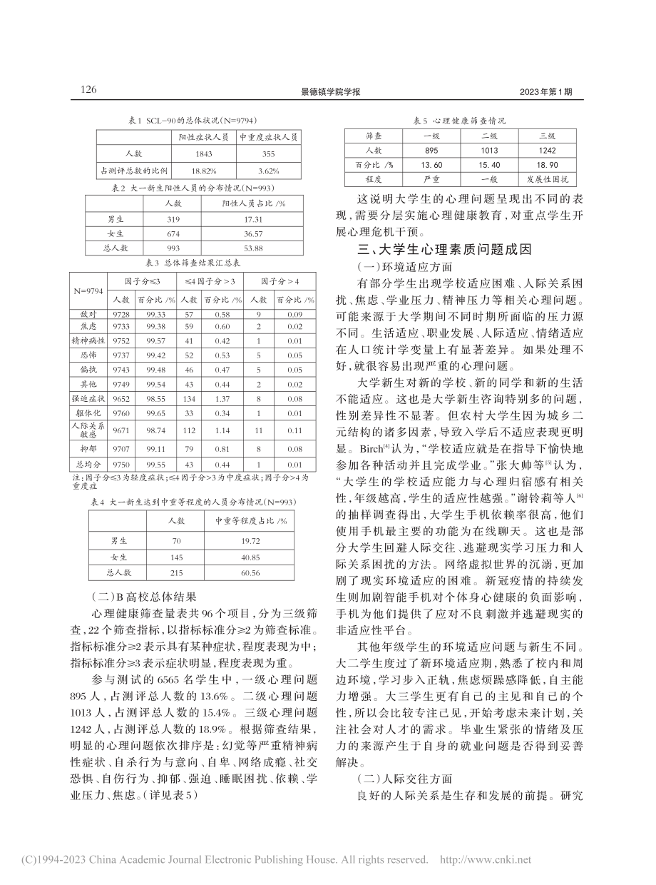 大学生的心理素质问题与教育对策_叶寒晓.pdf_第2页