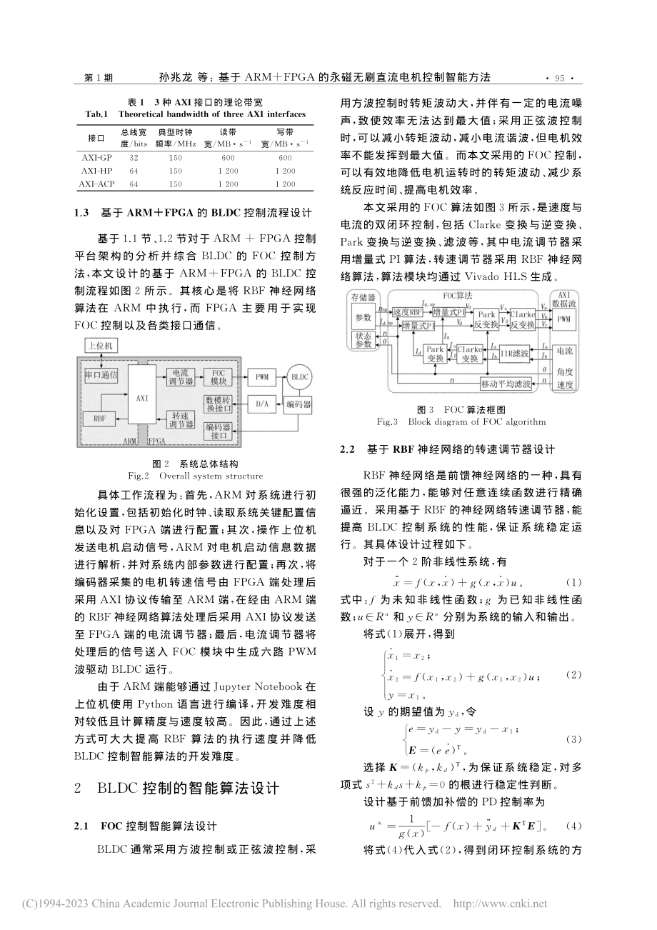 基于ARM+FPGA的永磁无刷直流电机控制智能方法_孙兆龙.pdf_第3页