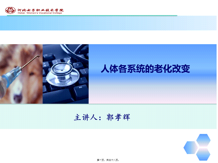 人体各系统的老化改变.ppt_第1页