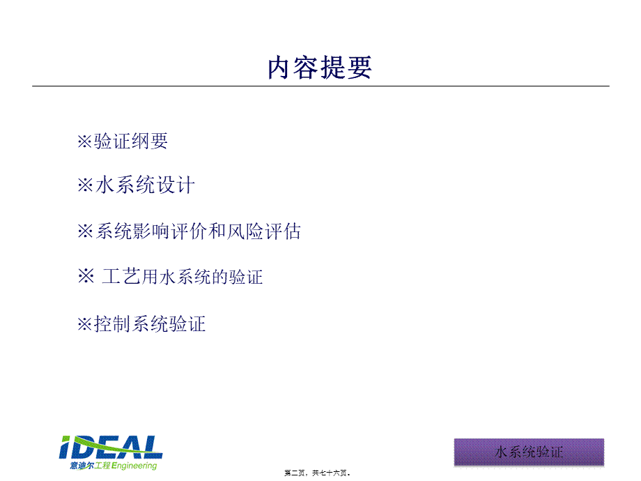 制药工艺用水系统的验证.ppt_第2页