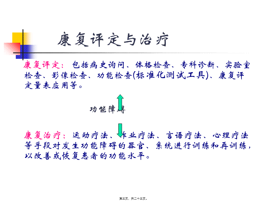 以ICF体系作为功能障碍评定的基本框架.pptx_第3页