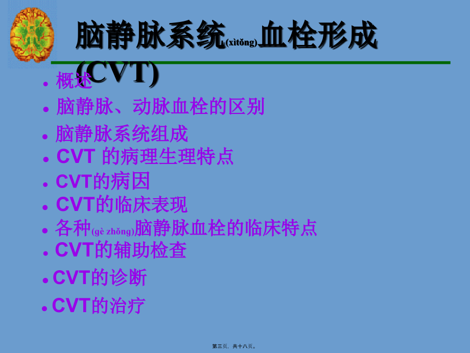 2022年医学专题—脑静脉系统血栓形成幻灯片.ppt_第3页