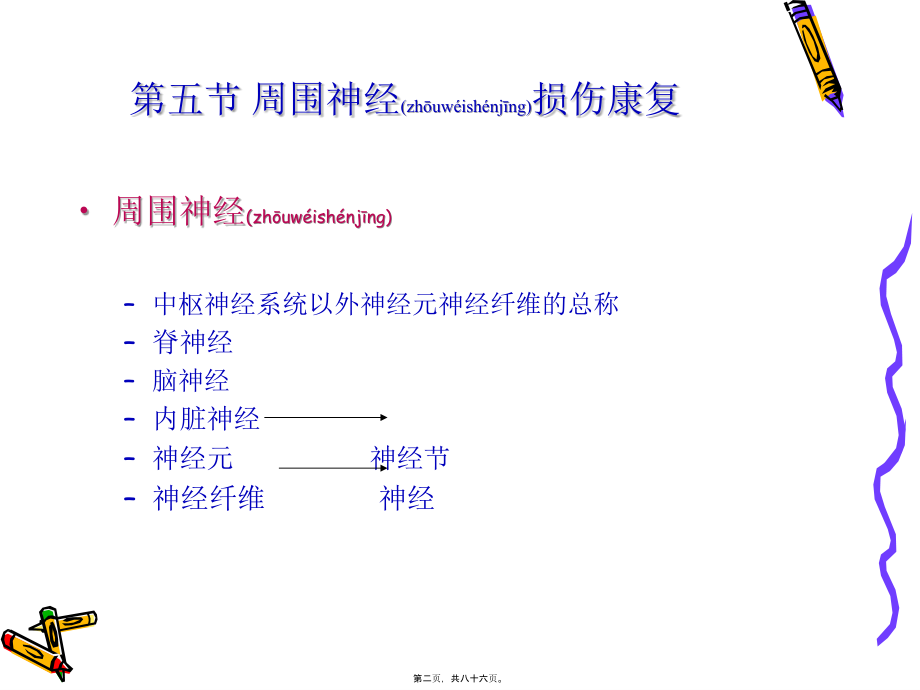 2022年医学专题—第四章-神经系统常见病损的康复-第五节-周围神经损伤康复.ppt_第2页