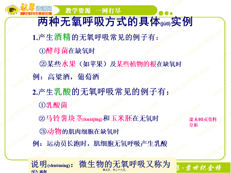 2022年医学专题—影响细胞呼吸的因素讲课.ppt_第3页