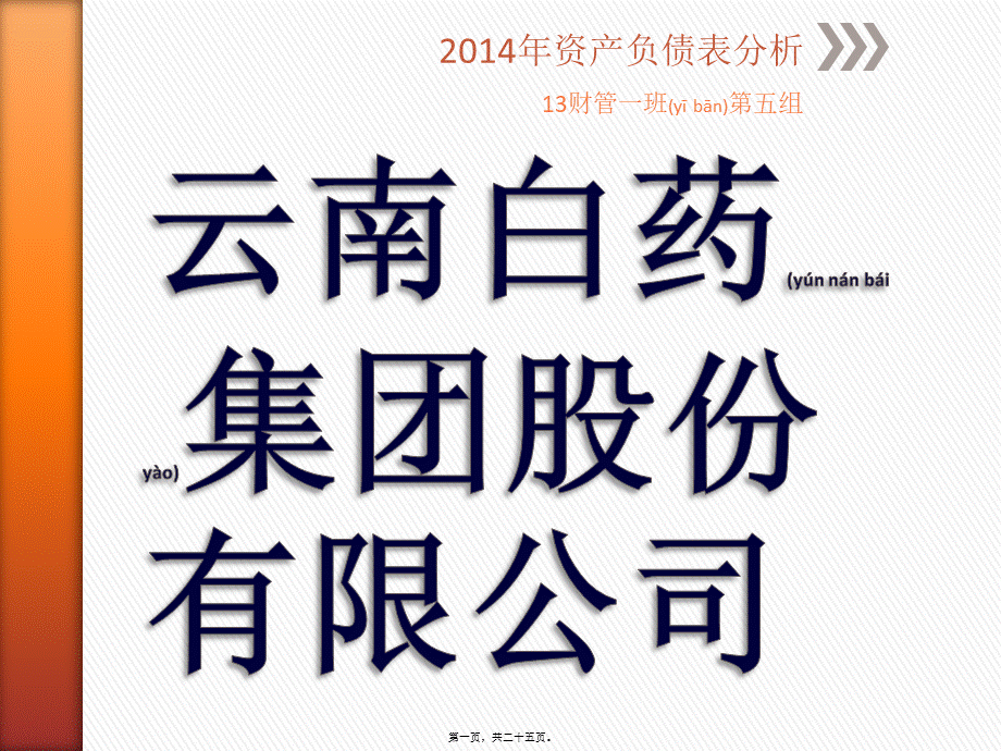 2022年医学专题—云南白药集团股份有限公司(1).pptx_第1页