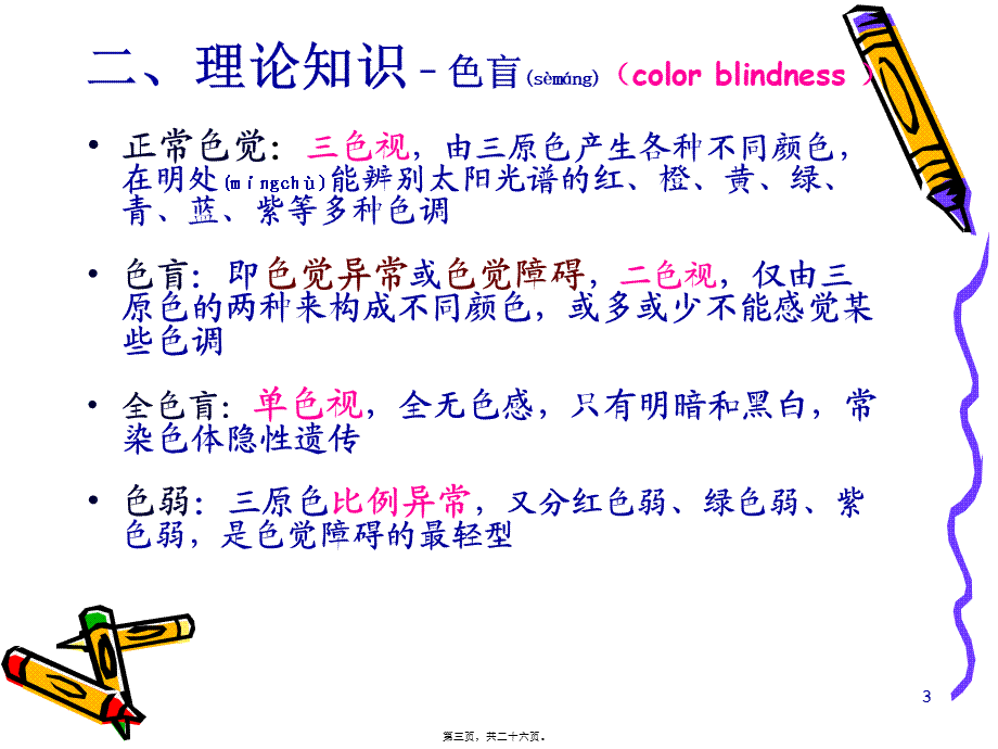 2022年医学专题—人体色盲听力视野测定.ppt_第3页