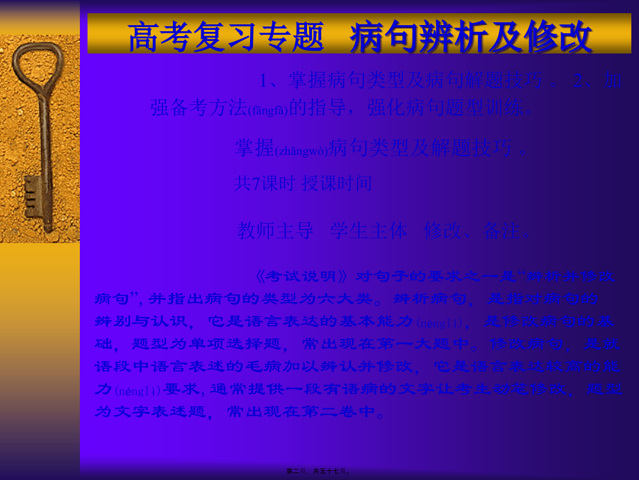 2022年医学专题—有话好好说——病句辨析及修改(1)分析.ppt_第2页