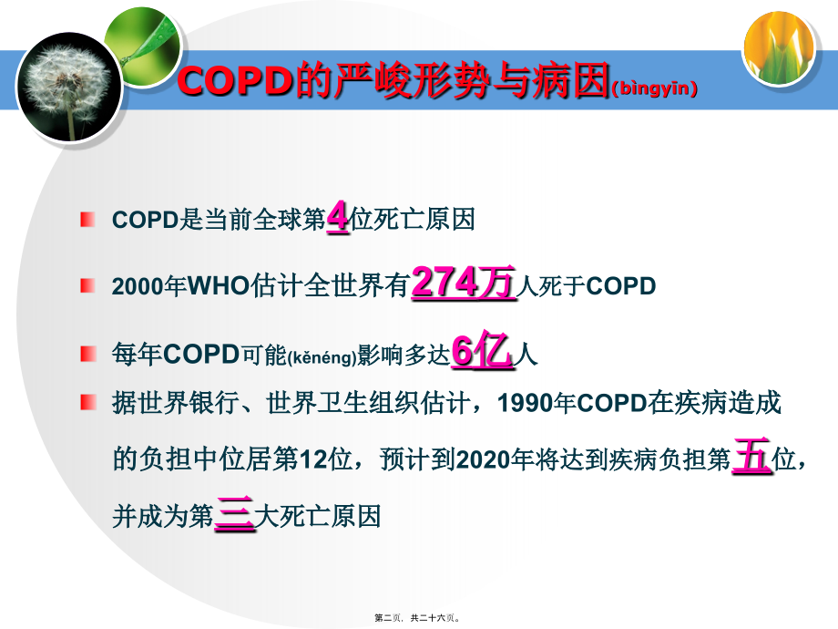 2022年医学专题—慢阻肺与呼吸衰竭.ppt_第2页