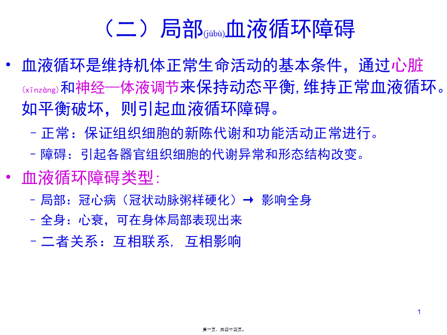 2022年医学专题—局部血液循环障碍2(1).ppt_第1页