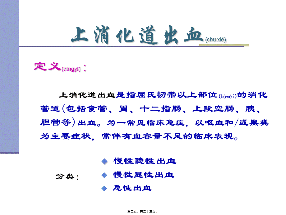 2022年医学专题—本科：消化系统急症(1).ppt_第2页