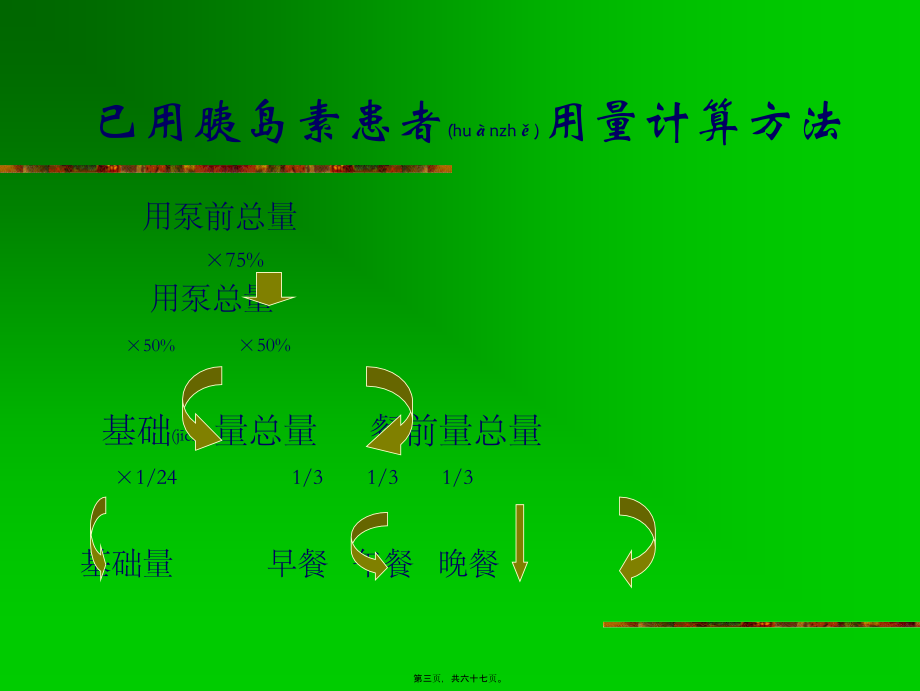 2022年医学专题—胰岛素泵剂量的调整.ppt_第3页