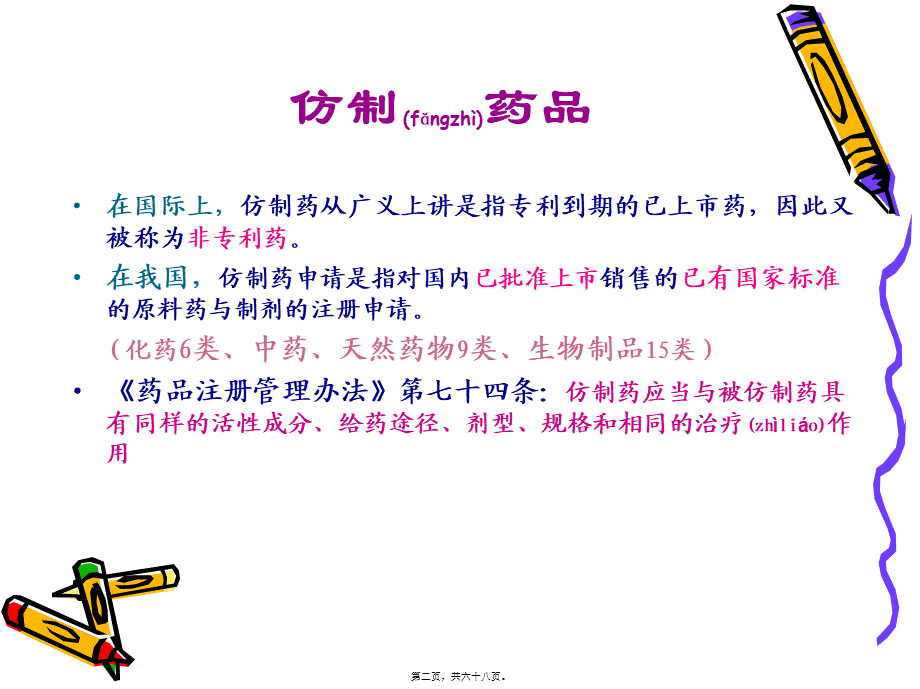 2022年医学专题—仿制药相关问题(1).ppt_第2页