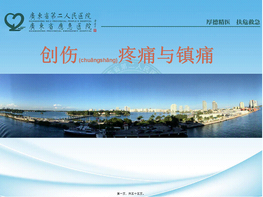 2022年医学专题—创伤疼痛与止痛(1).ppt_第1页