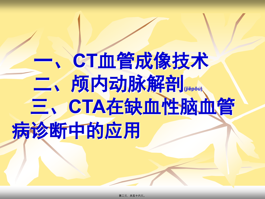 2022年医学专题—缺血性脑血管病CTA.ppt_第2页