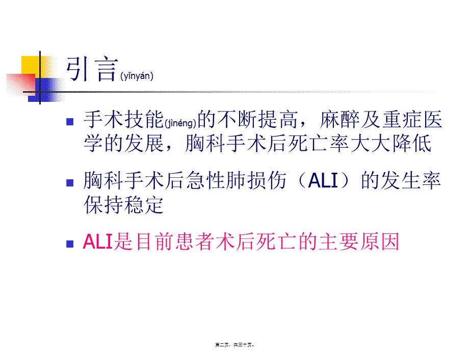 2022年医学专题—胸科手术后急性肺损伤(林雷2016.10.10)(1).ppt_第2页