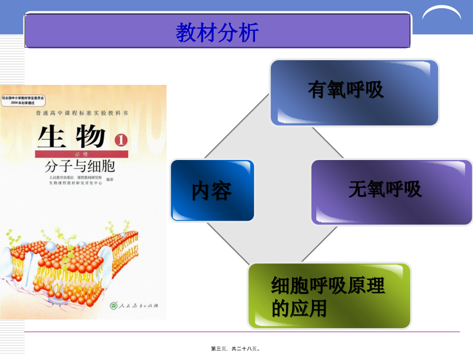 《ATP的主要来源-细胞呼吸》说课稿剖析.pptx_第3页