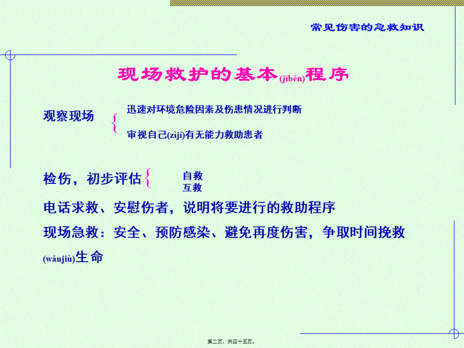 2022年医学专题—常见伤害的急救(1).ppt_第2页