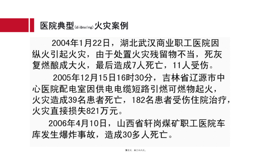 2022年医学专题—医院消防安全知识讲座.pptx_第3页