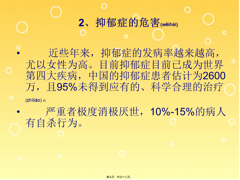 2022年医学专题—四、抗抑郁药合理使用详解(1).ppt_第3页