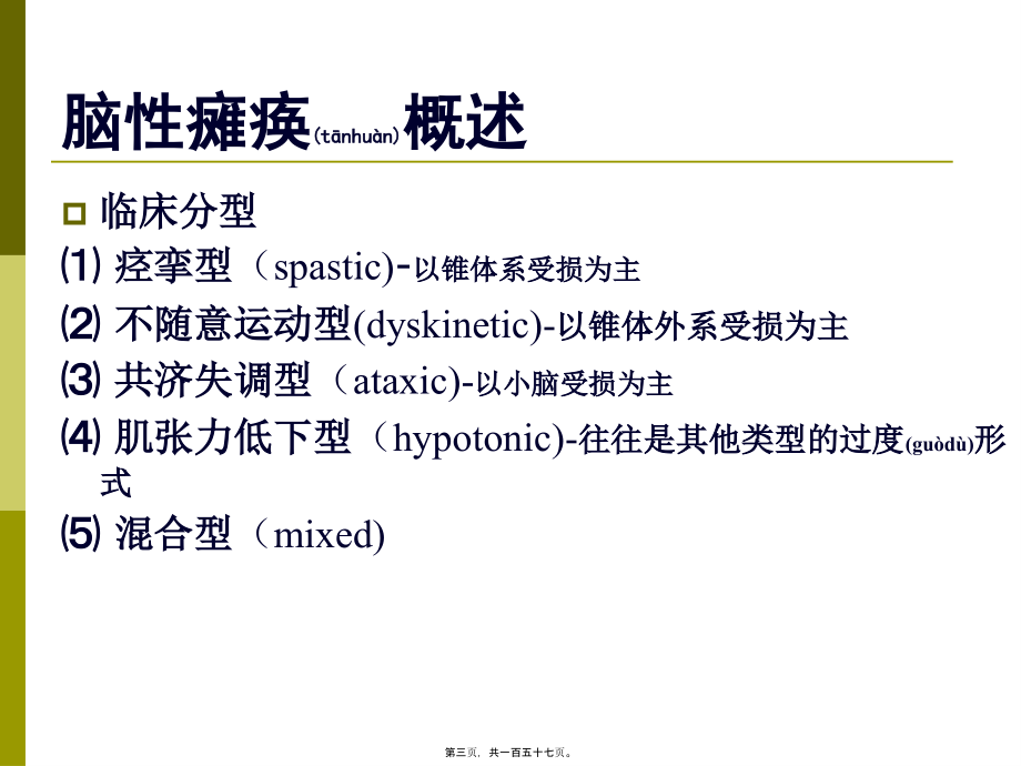 2022年医学专题—脑瘫讲课.ppt_第3页