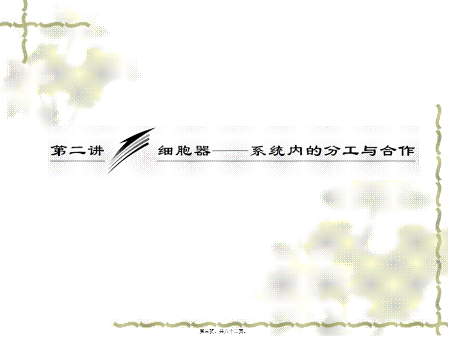 2022年医学专题—第二章第二讲--细胞器——系统内的分工与合作(1).ppt_第3页