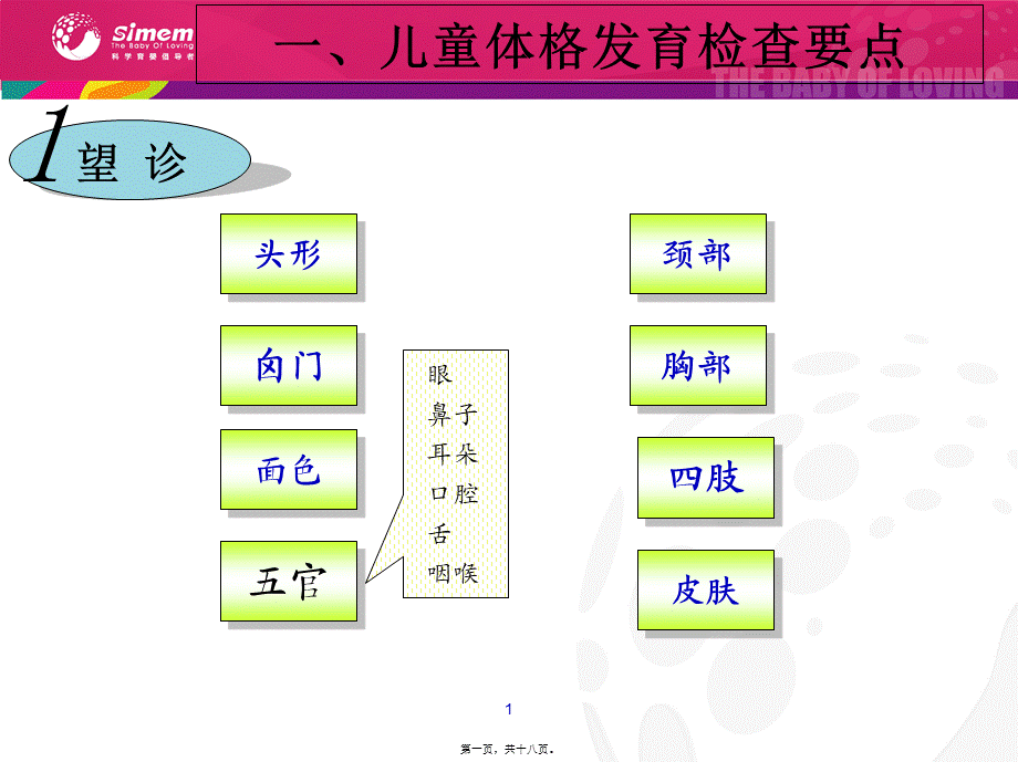 婴儿病前生理特征与检测.pptx_第1页