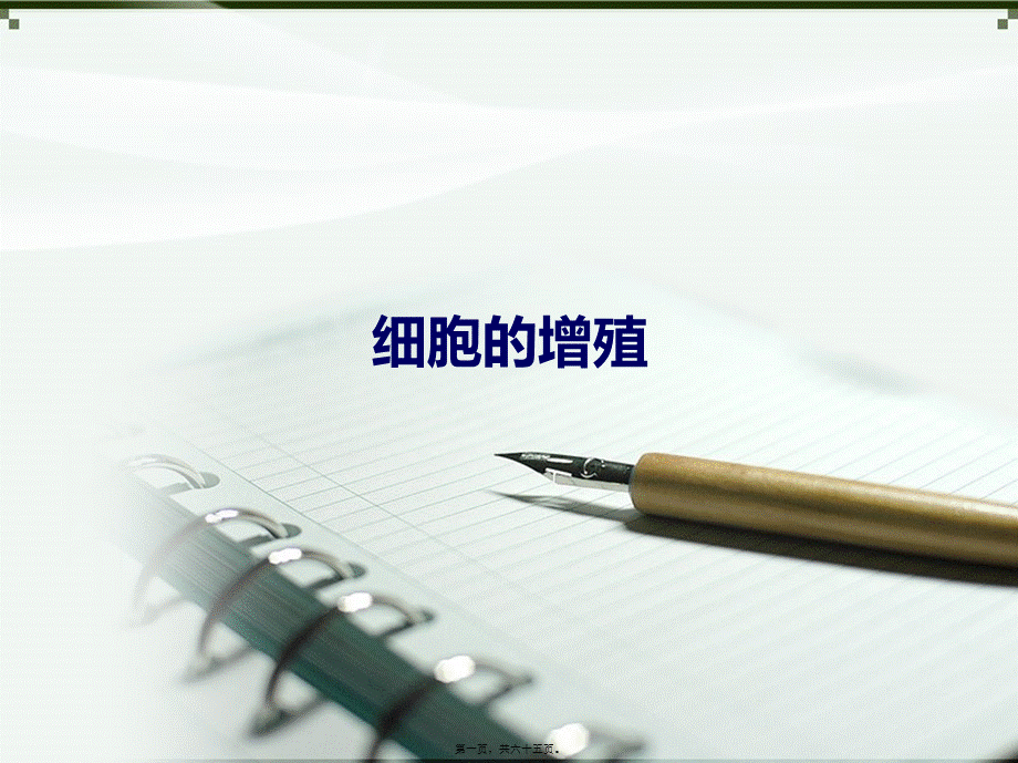 原创3：细胞的增殖.ppt_第1页