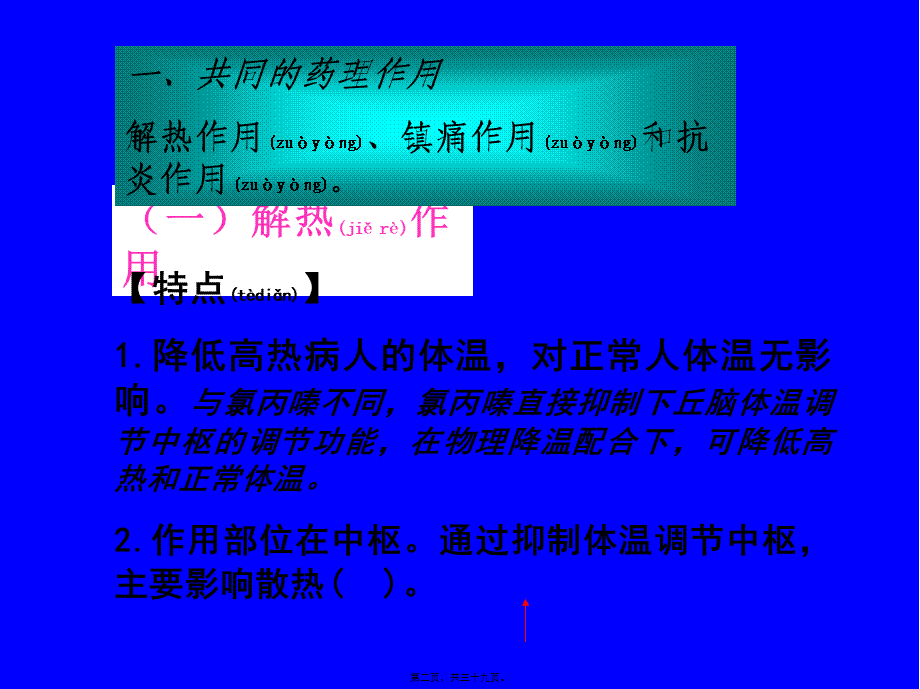 2022年医学专题—第十七章-解热镇痛抗炎药和抗风湿药(1).ppt_第2页