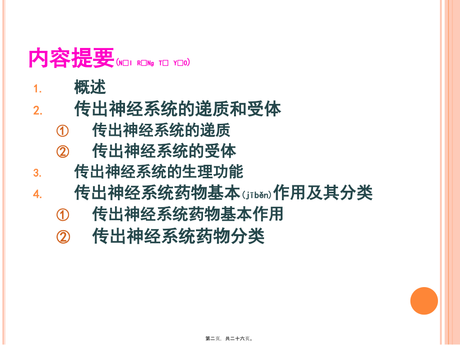 2022年医学专题—第六章传出神经系统药理概论2011-09-10..ppt_第2页