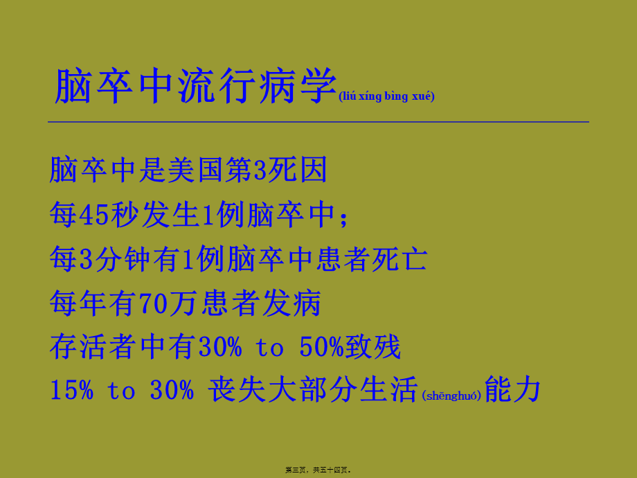 2022年医学专题—急性脑卒中的急救(1).ppt_第3页