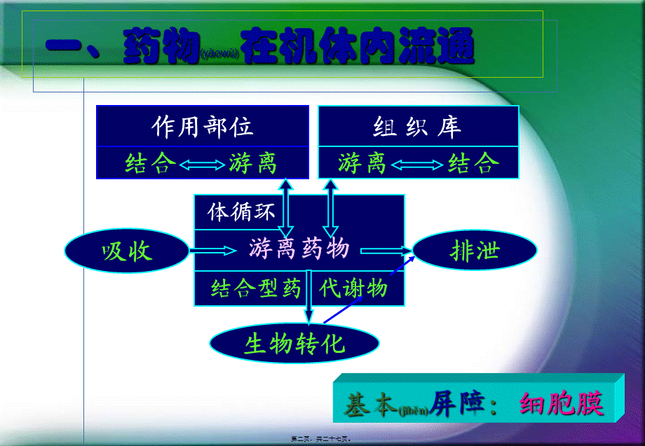 2022年医学专题—第01节3.2-药代学(1).ppt_第2页