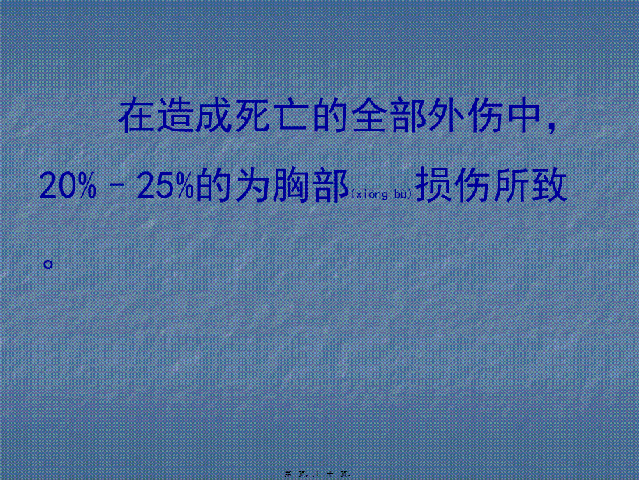 2022年医学专题—威及生命的胸部损(1).ppt_第2页