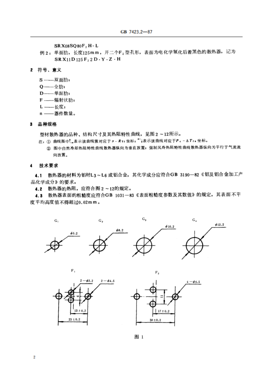 半导体器件散热器 型材散热器 GBT 7423.2-1987.pdf_第3页