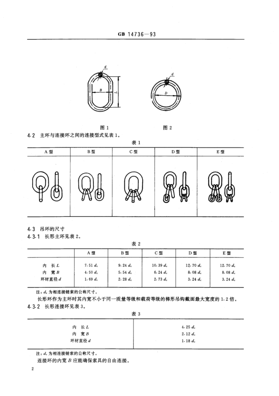 港口装卸用吊环使用技术条件 GB 14736-1993.pdf_第3页