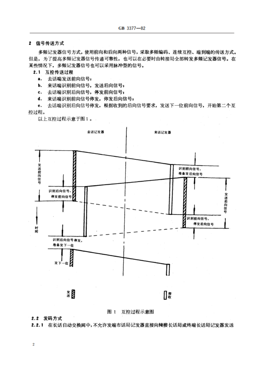 电话自动交换网多频记发器信号方式 GBT 3377-1982.pdf_第3页