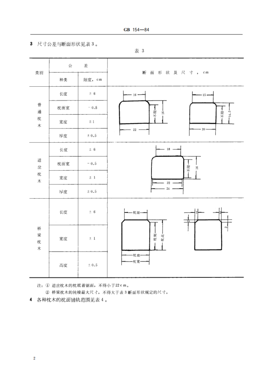 枕木 GB 154-1984.pdf_第3页