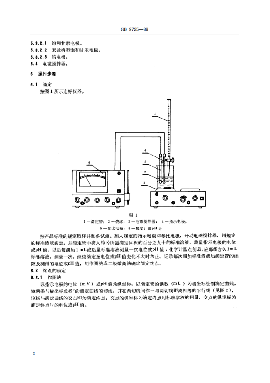 化学试剂 电位滴定法通则 GBT 9725-1988.pdf_第3页