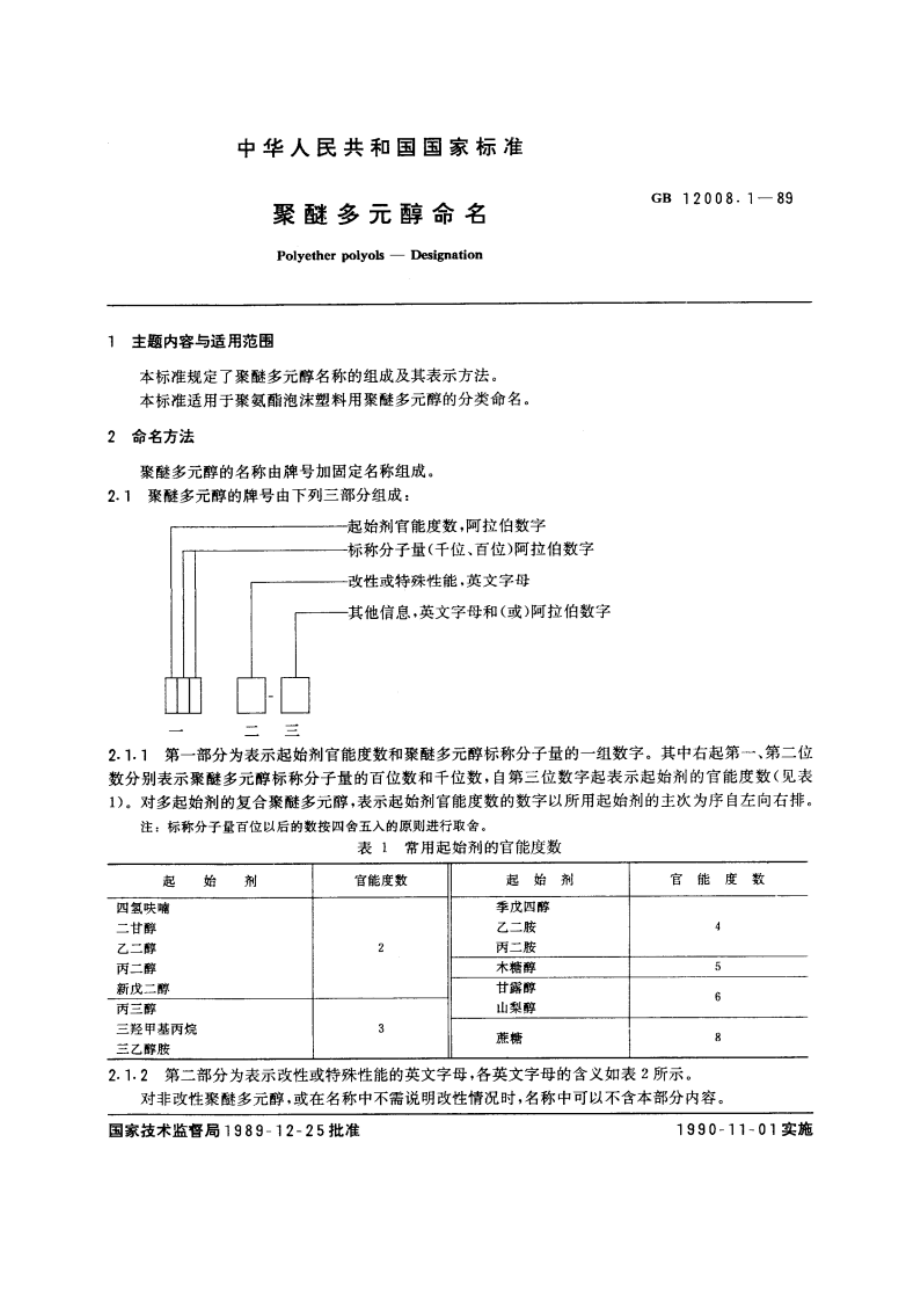 聚醚多元醇命名 GBT 12008.1-1989.pdf_第3页