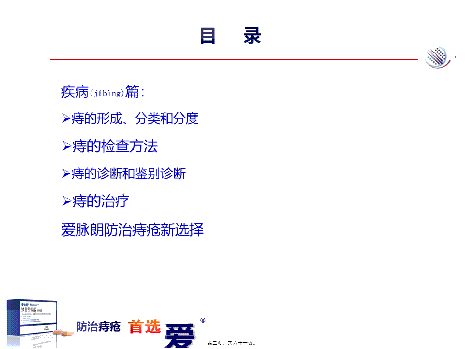 2022年医学专题—爱脉朗痔疮防治新选择-整合篇(1).ppt_第2页