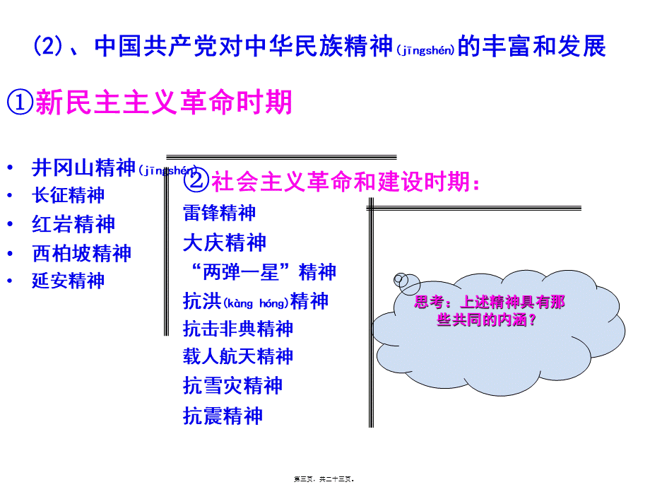 2022年医学专题—.2弘扬中华民族精神2016全解(1).ppt_第3页