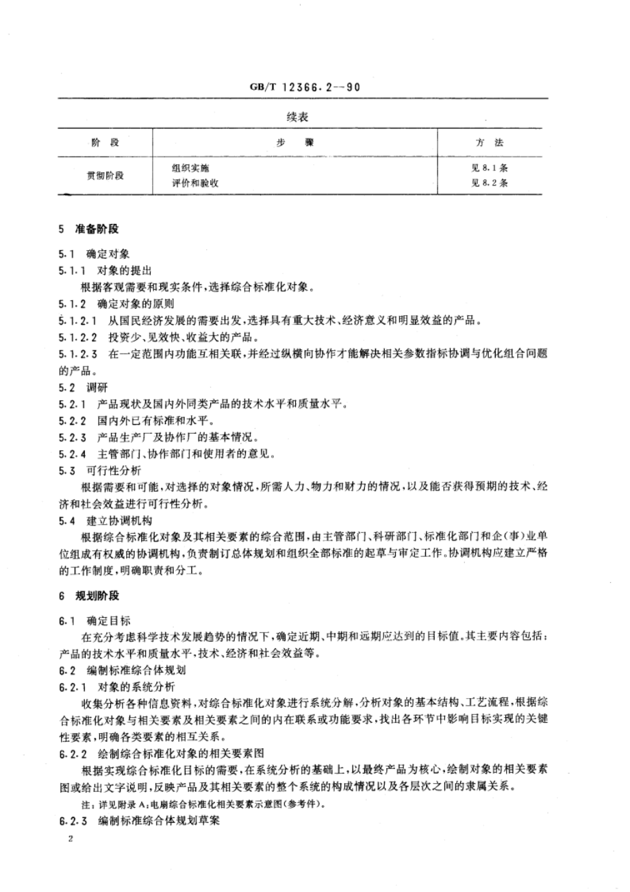 综合标准化工作导则 工业产品综合标准化一般要求 GBT 12366.2-1990.pdf_第3页