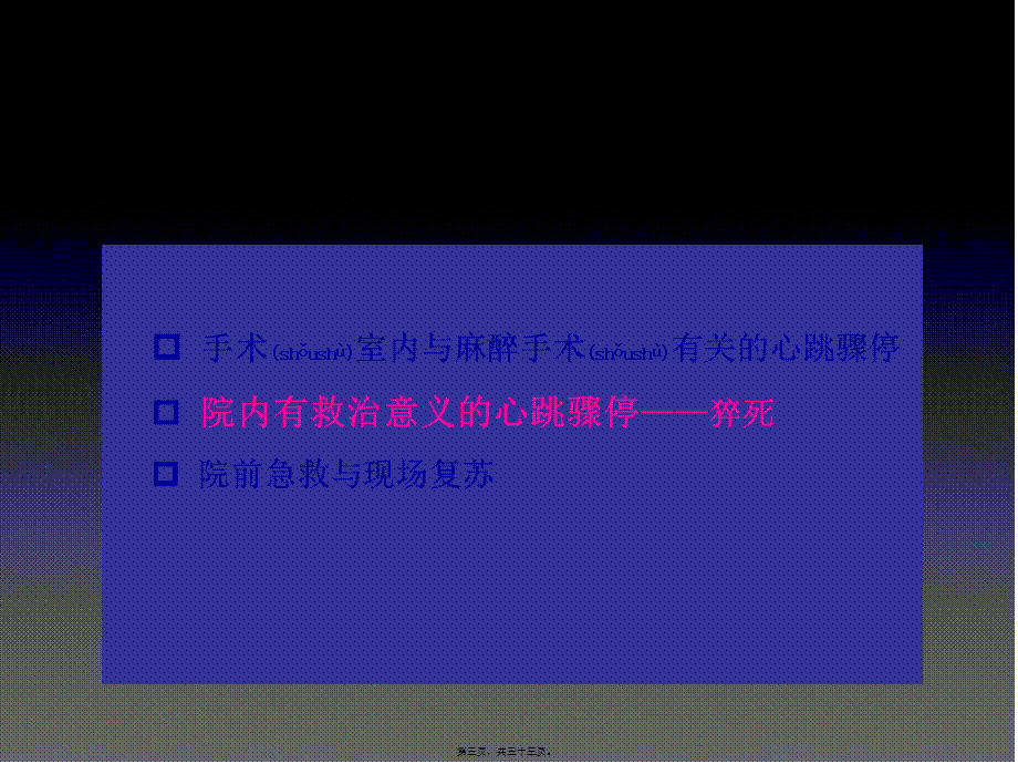 2022年医学专题—病房里的心肺复苏素材(1).ppt_第3页