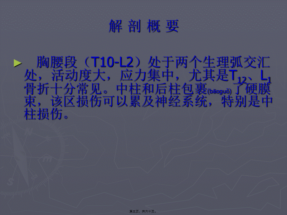 2022年医学专题—第六十六章-脊柱和骨盆骨折(1).ppt_第3页