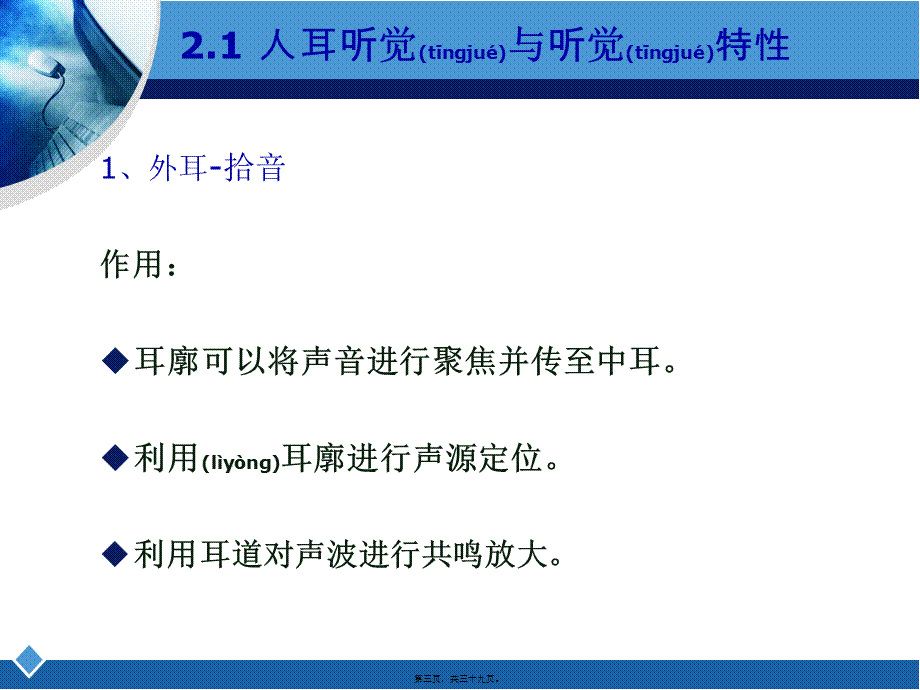 2022年医学专题—第二章-人耳听觉特性(1).ppt_第3页