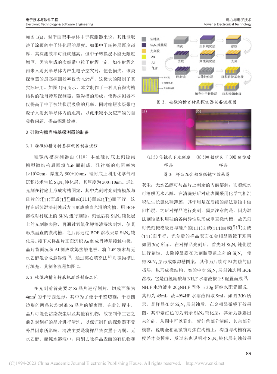 硅沟槽肖特基探测器制备及其电学性能测试_杨淑婷.pdf_第2页