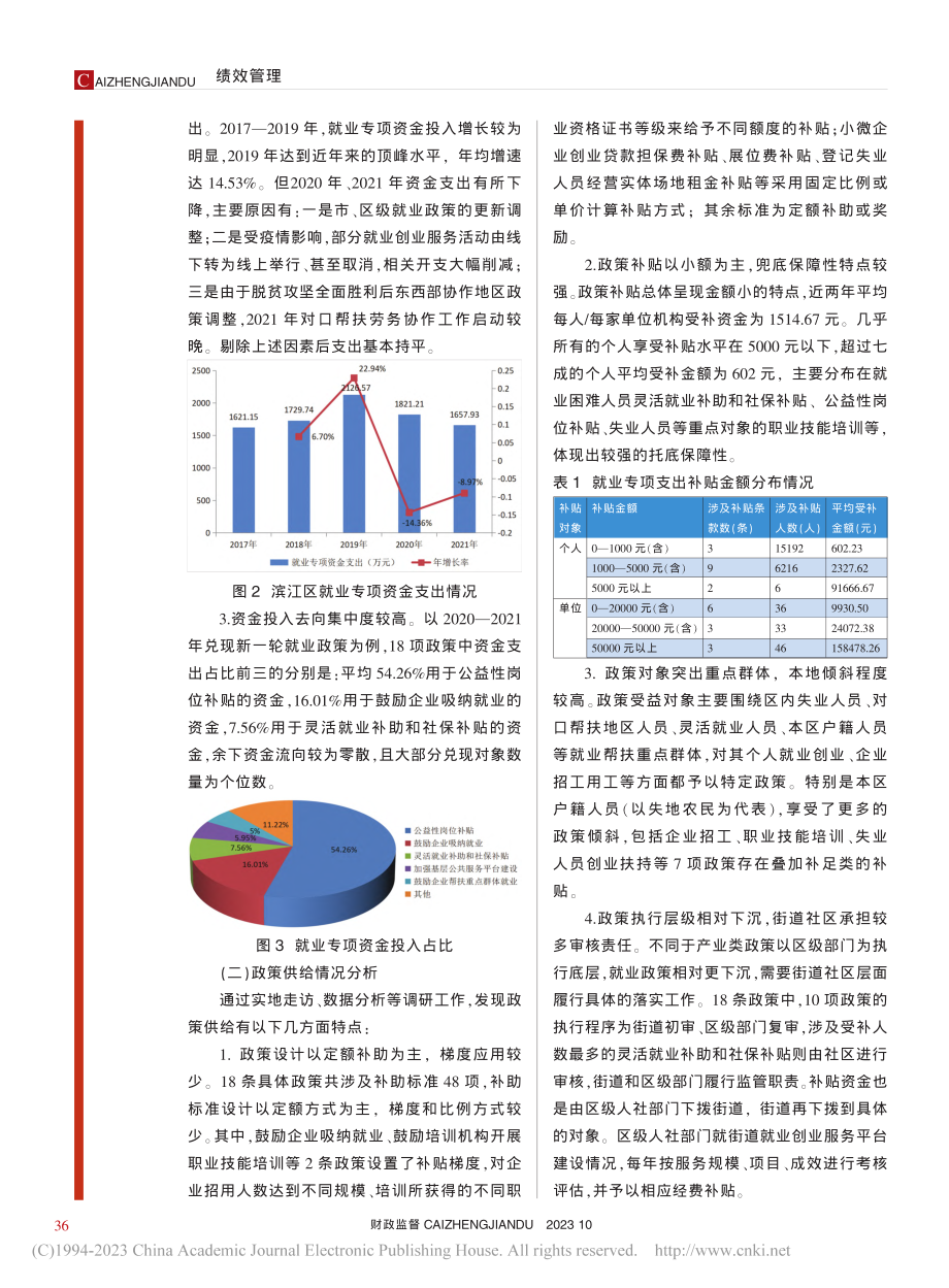 共同富裕背景下财政促进就业...—以浙江省杭州市滨江区为例_叶文婷.pdf_第2页