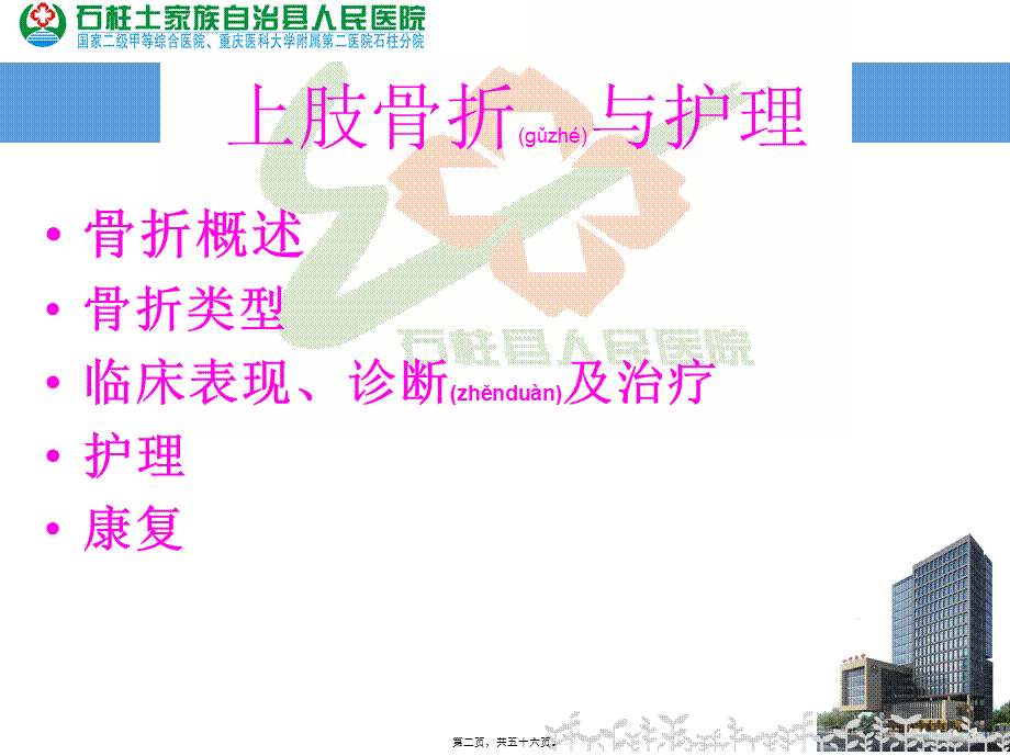 2022年医学专题—脊柱、胸外科-上肢骨折(1).ppt_第2页