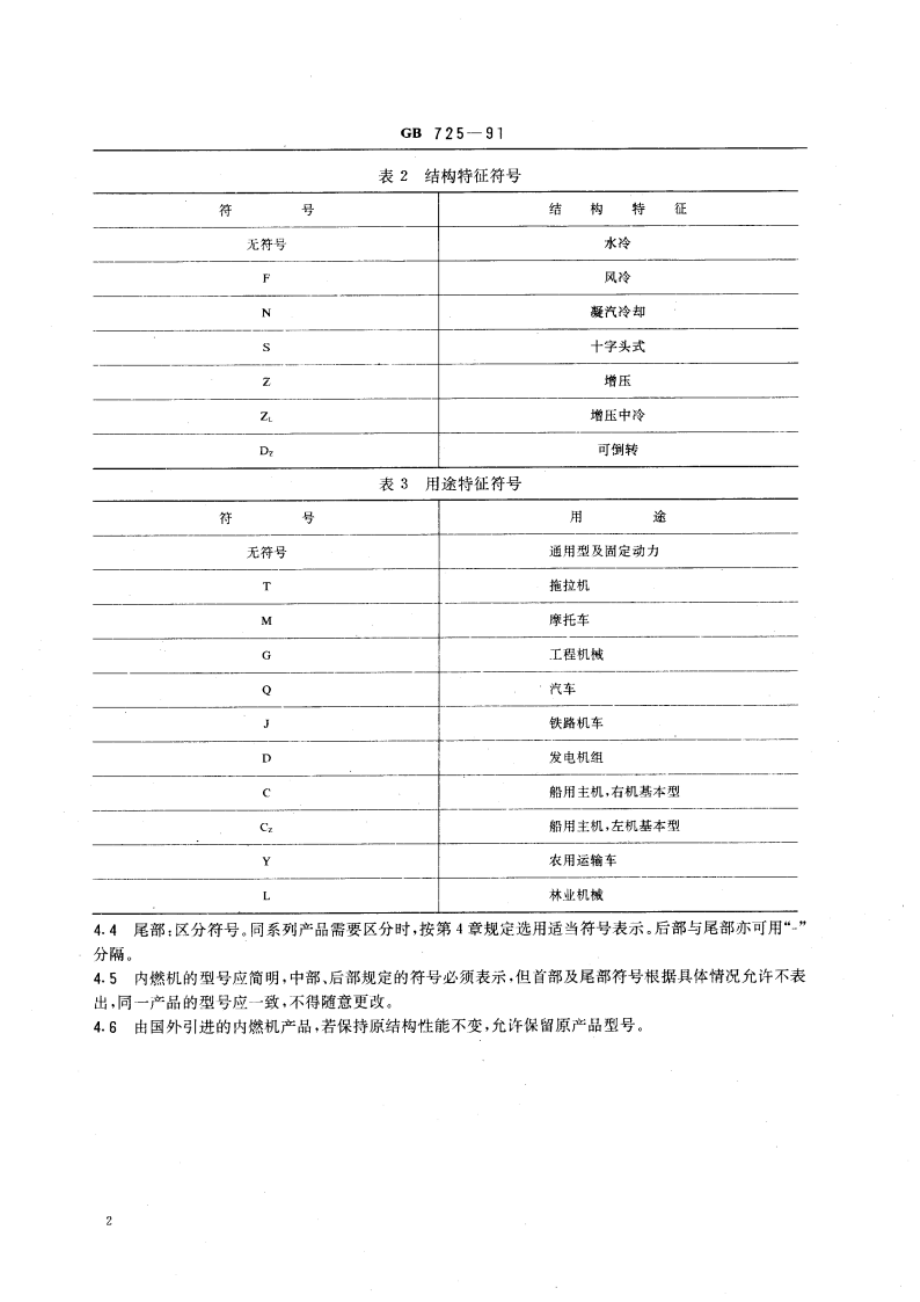 内燃机产品名称和型号编制规则 GBT 725-1991.pdf_第3页